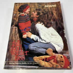 Sears Biggest Ever Fall and Winter 1988 Catalogue Canada